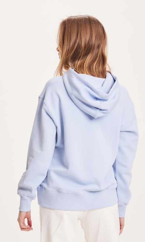 Basic hoodie sweat - chambray blue